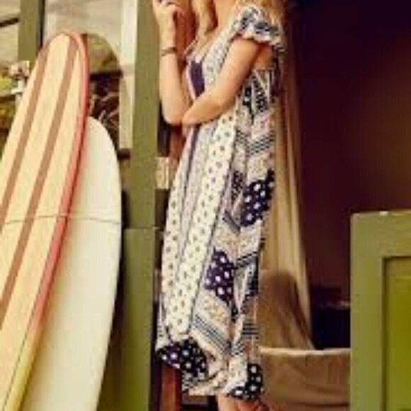 Maeve Swimmertide Swing High Low Dress - Picture 10 of 10